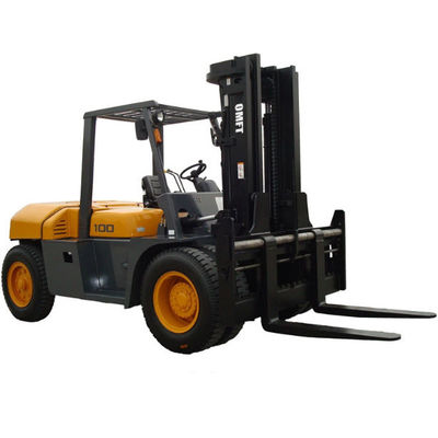 Solid Tires 10 Ton Diesel Forklift Truck with 1220mm Fork and Ce Approved Cpcd100 Fd100