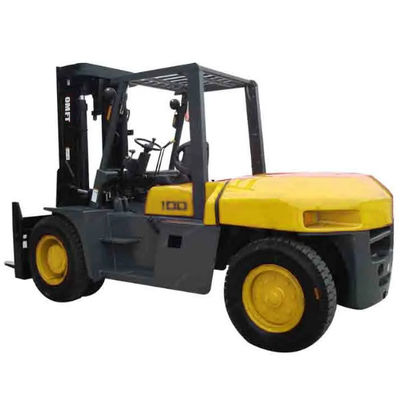 Solid Tires 10 Ton Diesel Forklift Truck with 1220mm Fork and Ce Approved Cpcd100 Fd100