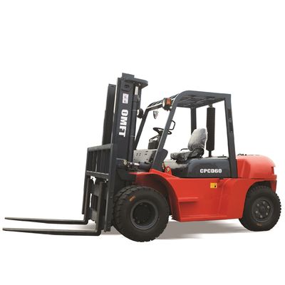 5620mm Min. Width of Right Angle Stacking 6 Ton Diesel Forklift with Solid Tires