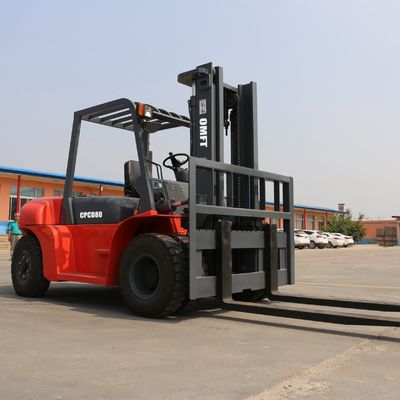 Japanese Isuzu/Mitsubishi/Chinese Engine 8ton Diesel Forklift with Solid Tires