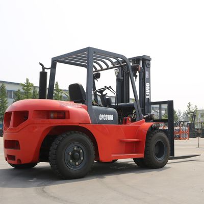 1220mm Fork 10 Ton Ce Certified Diesel Forklift Truck with Chinese or Japanese Engine