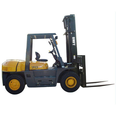 Steel and Rubber 8 Ton Diesel Forklift with 3m/4.5m/6m Lifting Height