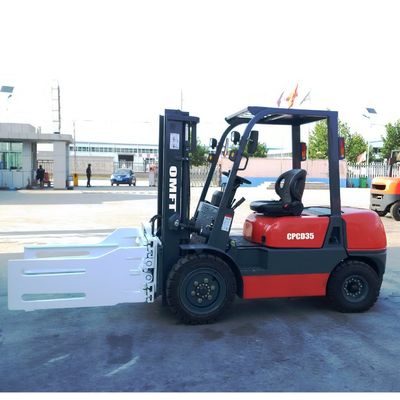 3.5t Diesel Forklift Truck with 4.5m Triplex Full Free Mast and Japanese Isuzu Engine