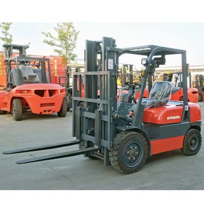 Japanese Isuzu Engine 3.5 Ton Diesel Forklift with 5500mm Three Stage Full Free Mast