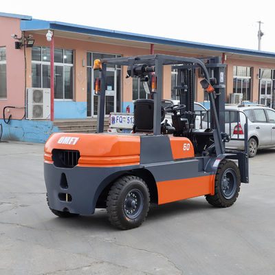 5.0 Ton Diesel Forklift Truck 4.5t 4500kg Min. Width of Right Angle Stacking 4740mm