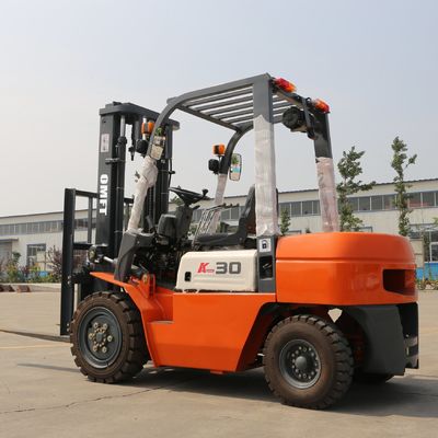 3t Diesel Forklift Truck with 5.5m Lift Height and Full Free Mast Triplex Spare Parts