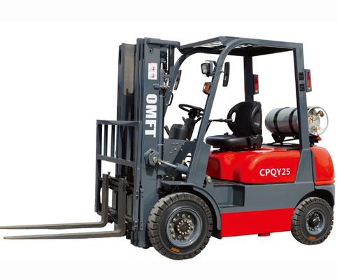 2100mm Min. Width of Right Angle Channel Omft 2.5tons LPG Forklift Toyota Model Ce ISO SGS
