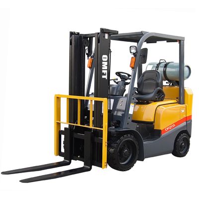 CPQY25 1.5ton 2ton 2.5ton 3ton 3.5ton 4ton Dual Fuel Forklift with Steel and Rubber