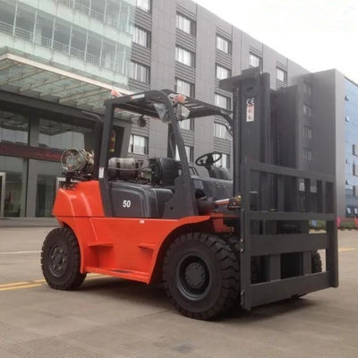 5ton/6ton/7ton Gasoline Petrol and Lp Gas Dual Fuel Forklift with Us GM Psi Engnine