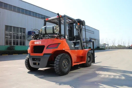 6ton/5ton/7ton Gasoline Petrol and Lp Gas Dual Fuel Forklift with Us GM Psi Engnine