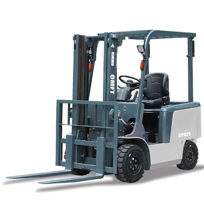 Ce ISO SGS 2.5 Ton Mini Electric Battery Forklift with Solid Tires and Side Shift