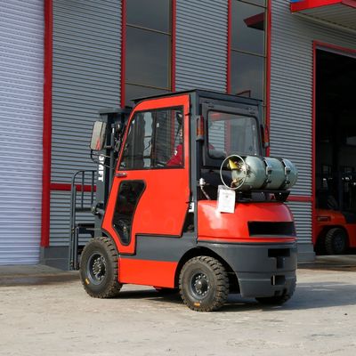 LPG Gas Dual Fuel Petrol LPG Gasoline Forklift Fg20 with Impco Omft Standard Ce ISO SGS