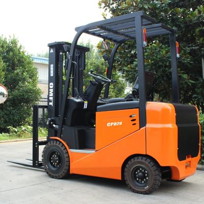 Electric Forklift Truck 2.0 T with 6m Mast Triplex and Free Lift Standard Ce ISO SGS