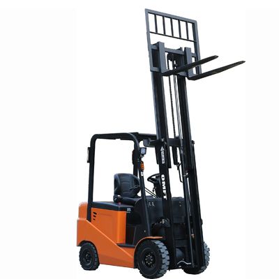 Electric Forklift Truck 2.0 T with 6m Mast Triplex and Free Lift Standard Ce ISO SGS