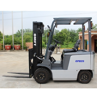 2.5ton 4-Wheel Electric Forklift Material Handling Equipment Battery 48V/550ah CPD25