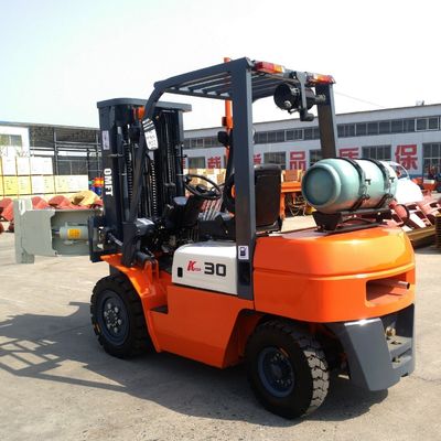 Nissan K21/K25 Engine 2.5 Ton K Style Gasoline LPG Forklift Truck with Cushion Tire