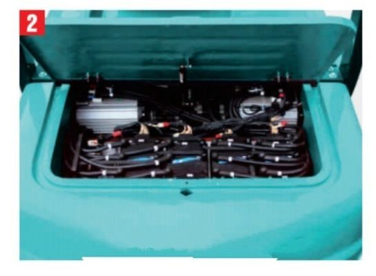 6m 6000mm Three Stage Full Free Mast Triplex Full Free Mast 5ton Electric Forklift Truck