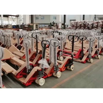 Steel and Rubber 3.0 Ton Manual Hydraulic Pallet Truck for Heavy Load Transportation