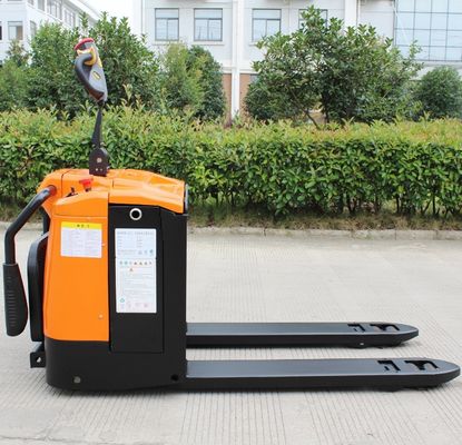 1450mm Height 2ton Stand-on Type Electric Hydraulic Pallet Truck CE ISO SGS Certified