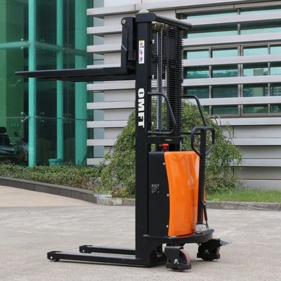 1350mm Turning Radius 1.5 Ton Semi-Electric Pallet Jack with Ce ISO SGS Standard