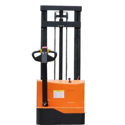 DC System Electric Pallet Stacker with 1.2 Ton Capacity and 1600-3000mm Lift Height