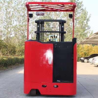 Supply CQD15B 1.5 Ton Electric Seated Reach Stacker Truck with Steel and PU Material
