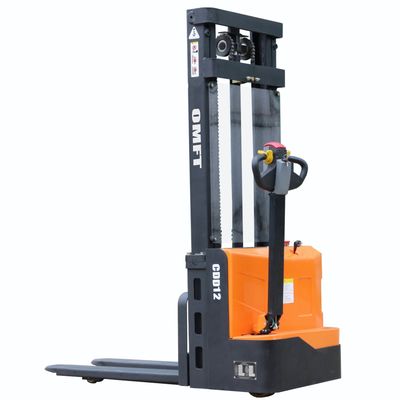 CDD15 1.5 Ton Battery Operated Pallet Stacker Full Electric Stacker Walking Type