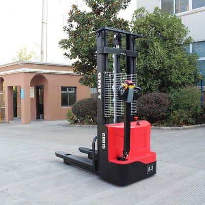 1.5 Ton Battery Operated Electric Power Pallet Stacker with Maintenance Free Battery