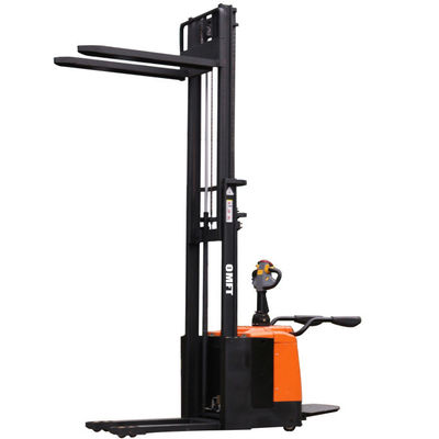 Omft Stand Type Full Electric Pallet Stacker 1.6t with AC System CE ISO SGS Standard