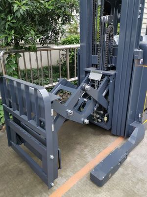 100/30/1070mm Forklift Warehouse Station-Driven Stacker Scissor Lift Truck for Warehouse