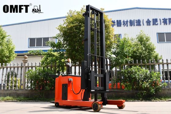1.5t Electric Reach Truck with Maximum Running Speed 6km/H and Lift Height 1600-5500mm