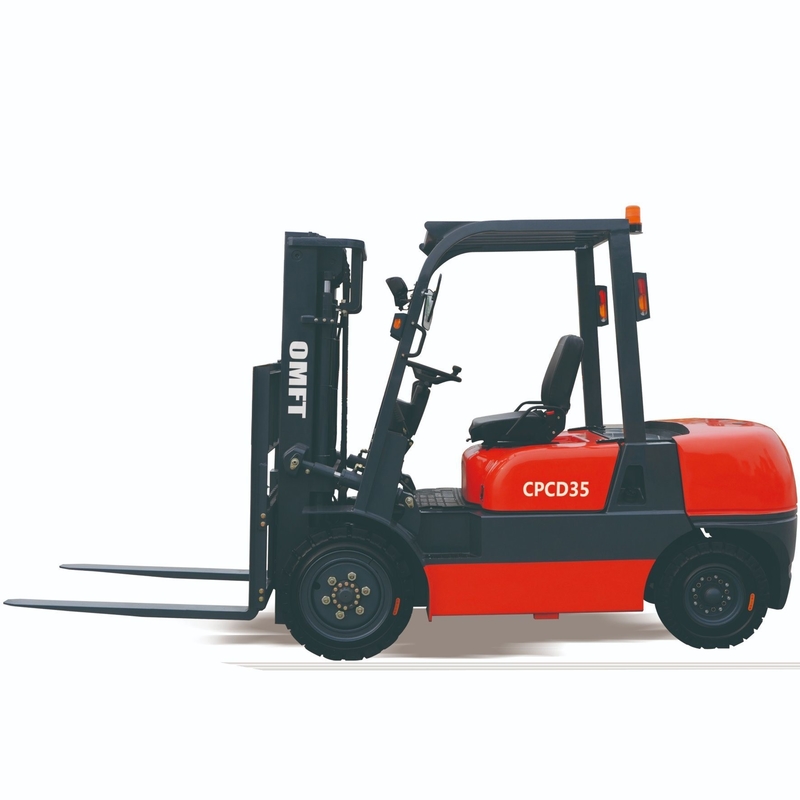 3.5 Ton Diesel Forklift with Automatic Transmission Min. Width of Right Angle Stacking 4335mm