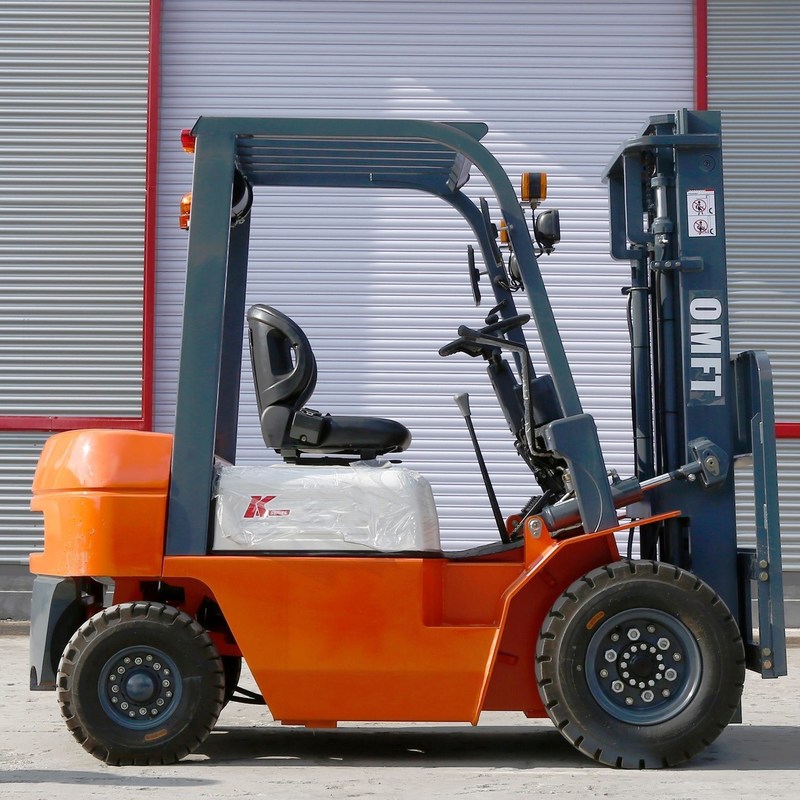 2.5 Ton Diesel Forklift Truck 4m 4000mm Two Stage Full Free Mast Duplex Full Free Mast