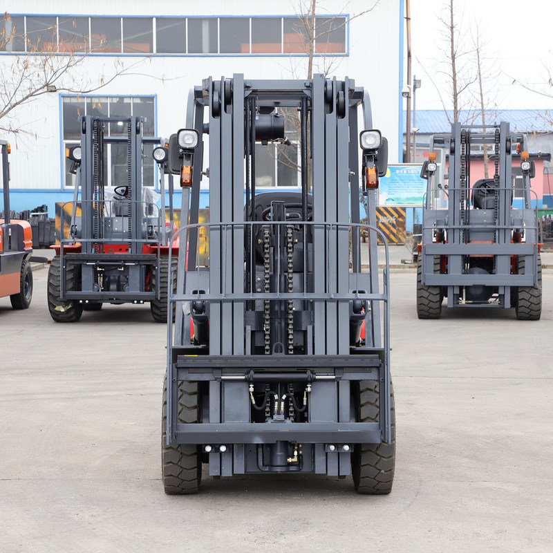 Forklift Truck with Mitsubishi Engine 3ton Blue Colour Hydraulic Diesel Forklift Suppliers