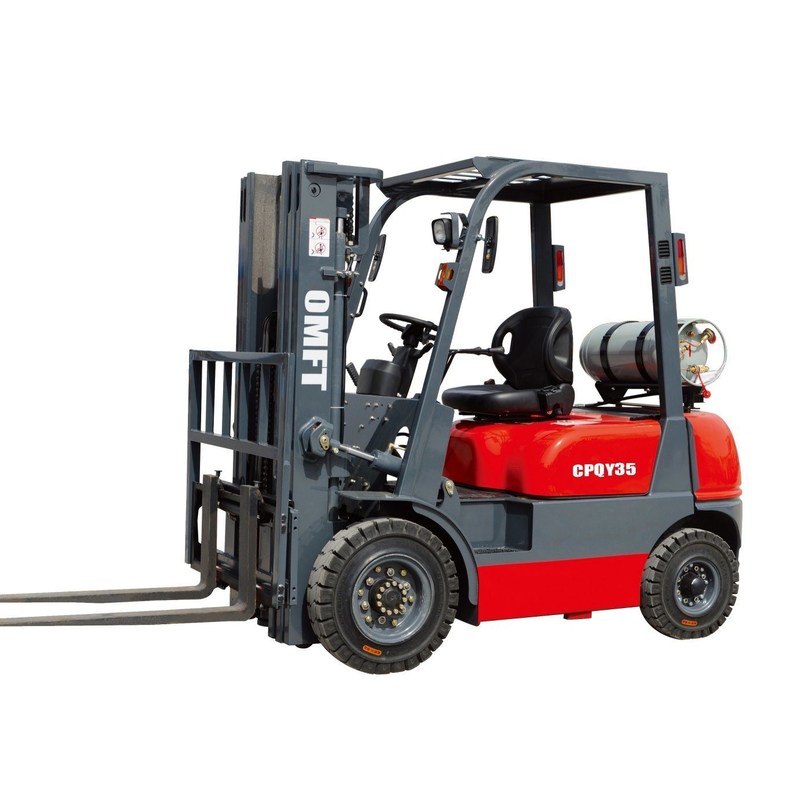USA Ameriacan Market LPG Forklifts with Pneumatic or Solid Tyre Options and OEM Parts
