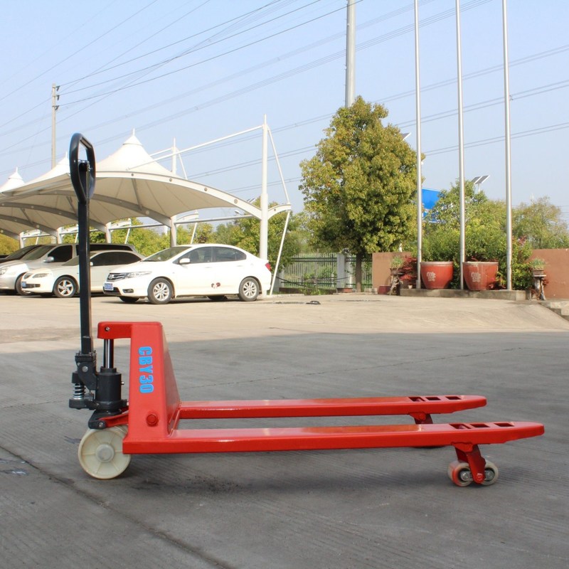 3.0 T Manual Pallet Jack with Lift Height 160-195mm and Non-Standard Size Approved